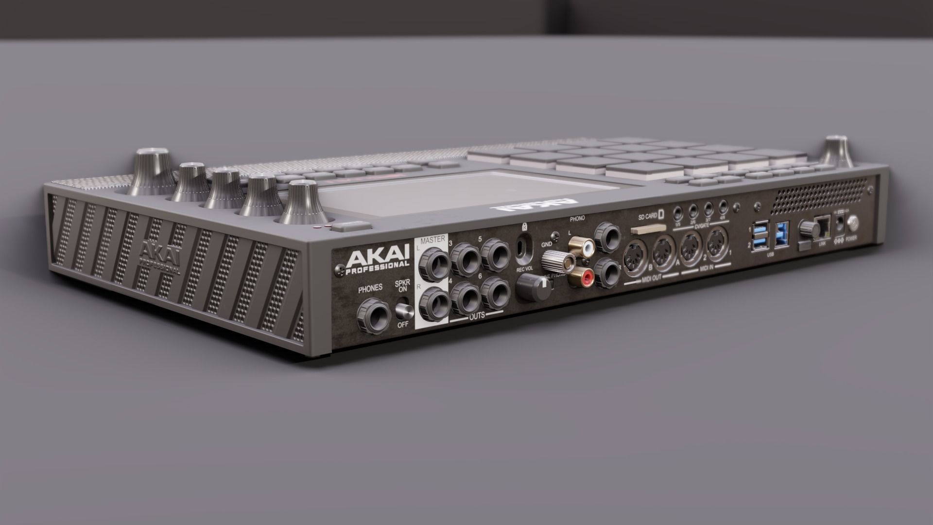 AKAI MPC LIVE II  3D model_10