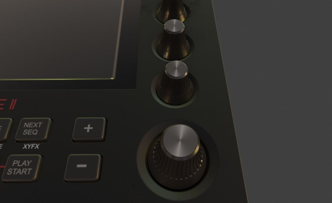 AKAI MPC LIVE II  3D model_9