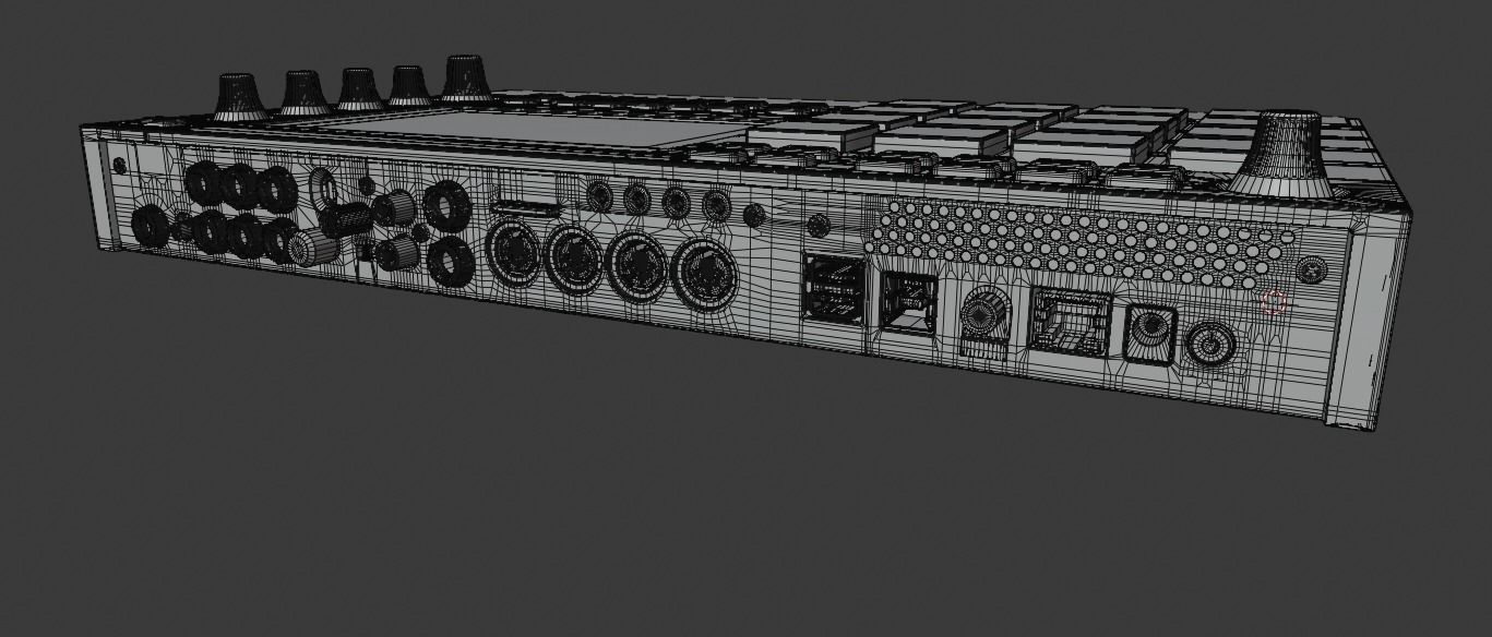 AKAI MPC LIVE II  3D model_19