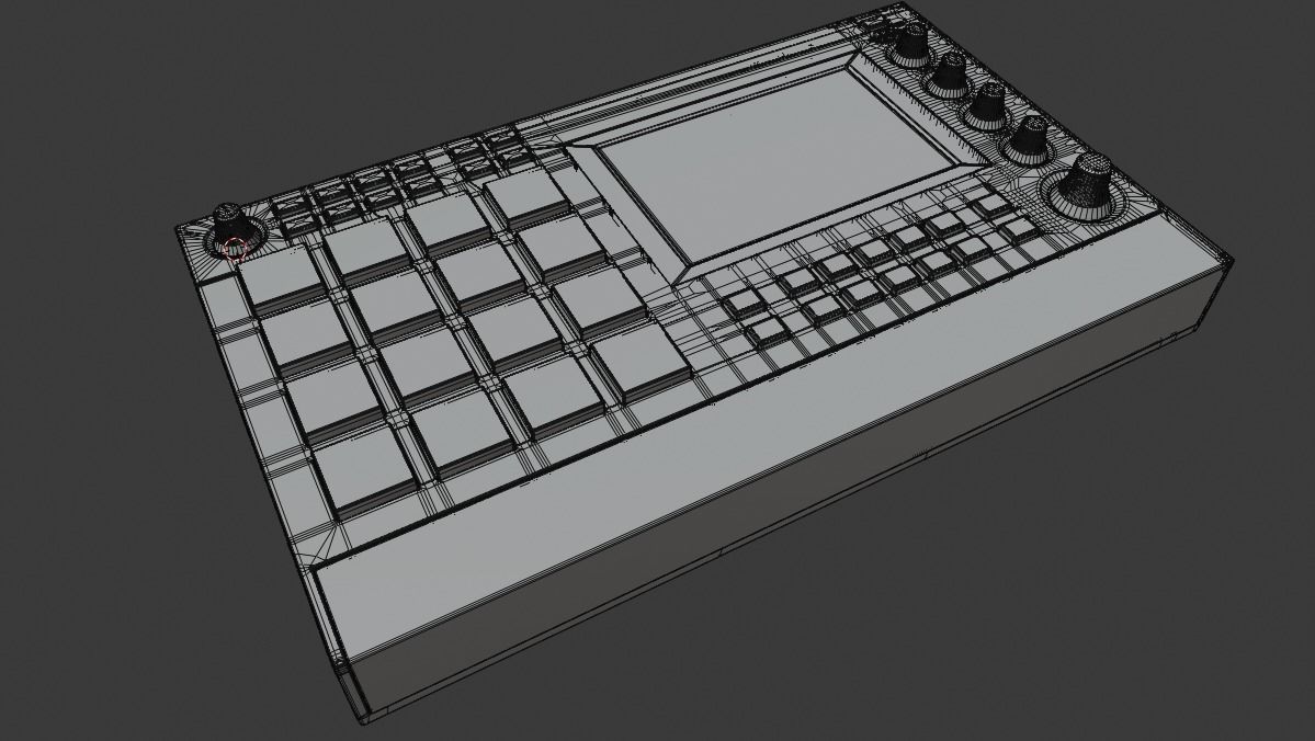 AKAI MPC LIVE II  3D model_17