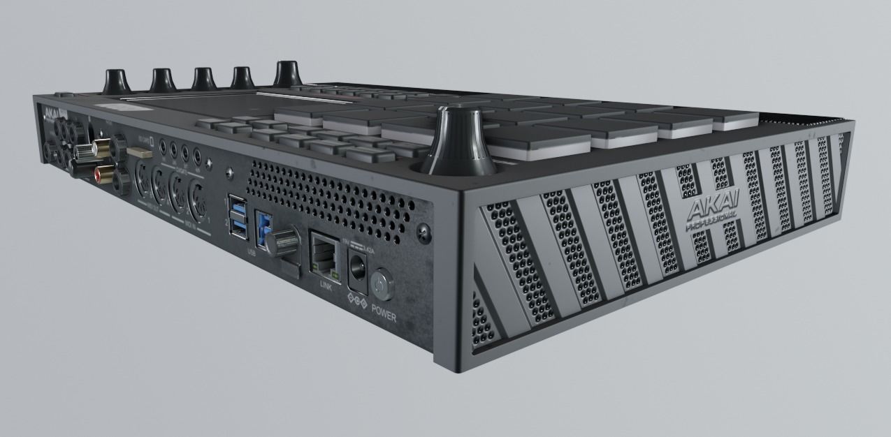 AKAI MPC LIVE II  3D model_8