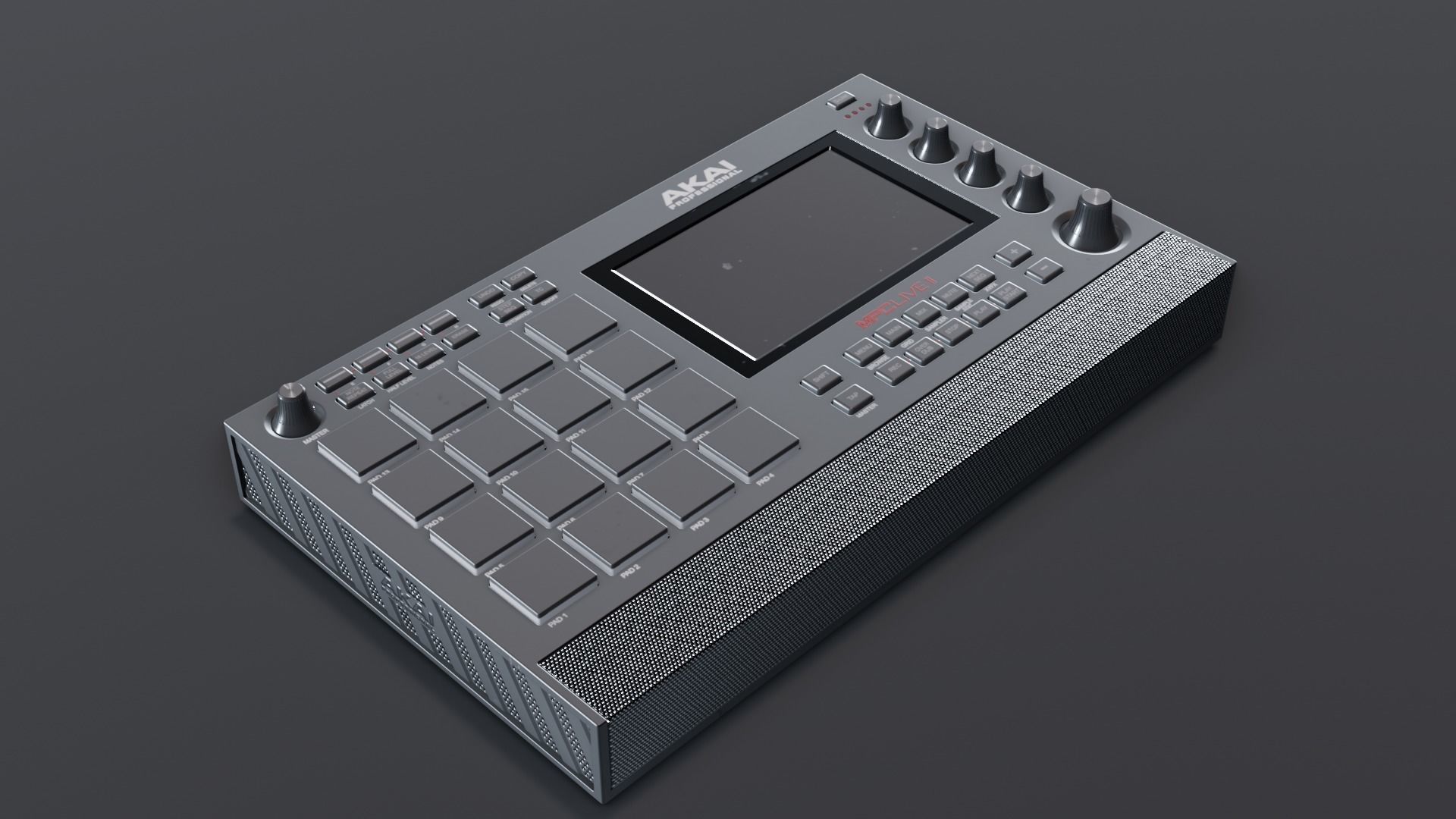AKAI MPC LIVE II  3D model_2