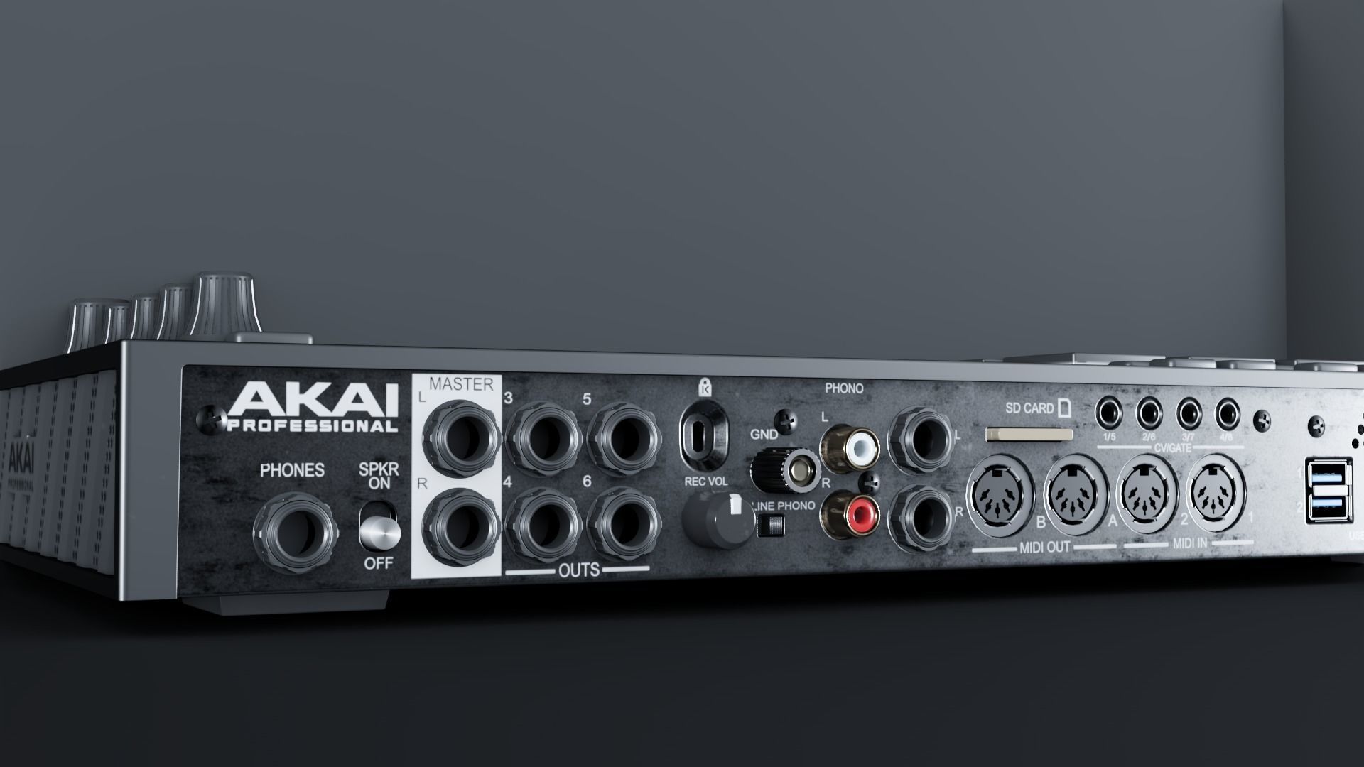 AKAI MPC LIVE II  3D model_6