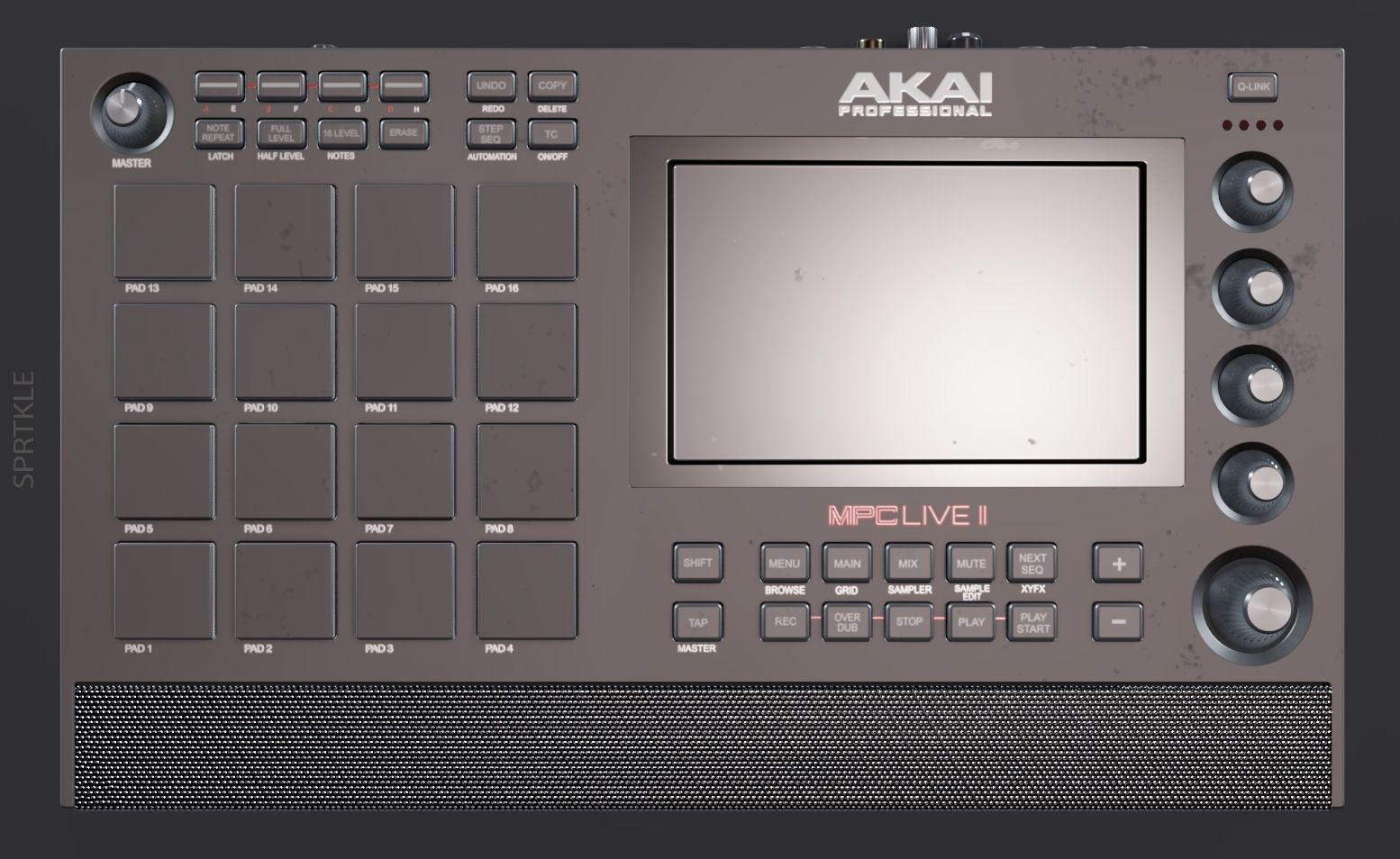 AKAI MPC LIVE II  3D model_1
