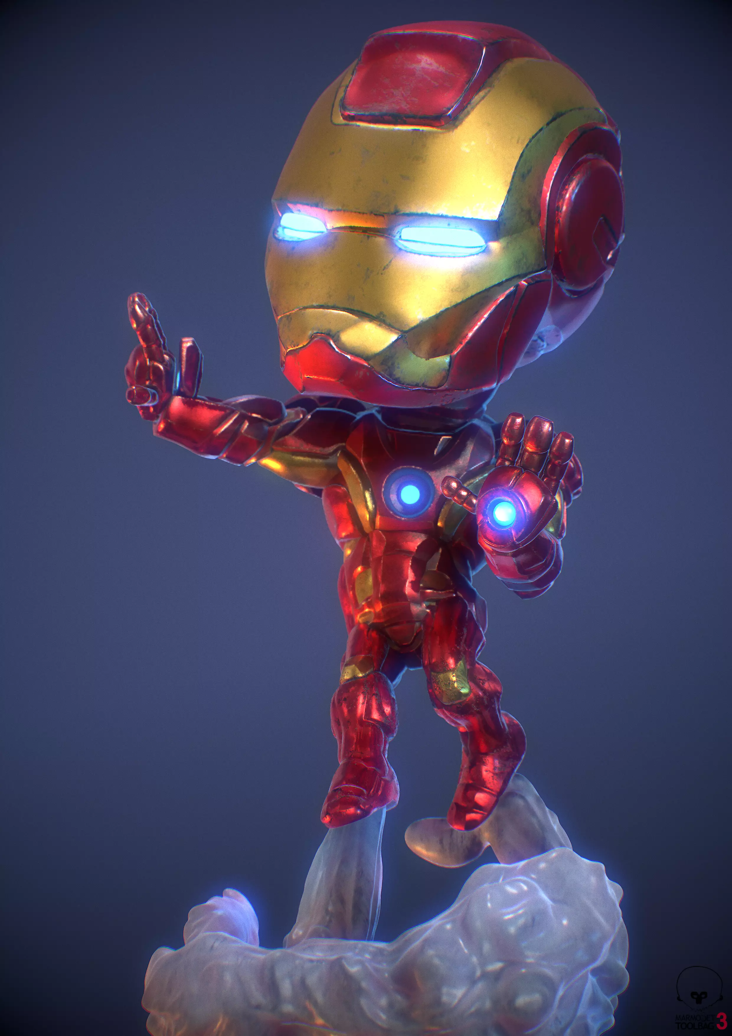 Iron Man 3D print model