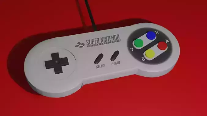 Nintendo Super NES gamepad