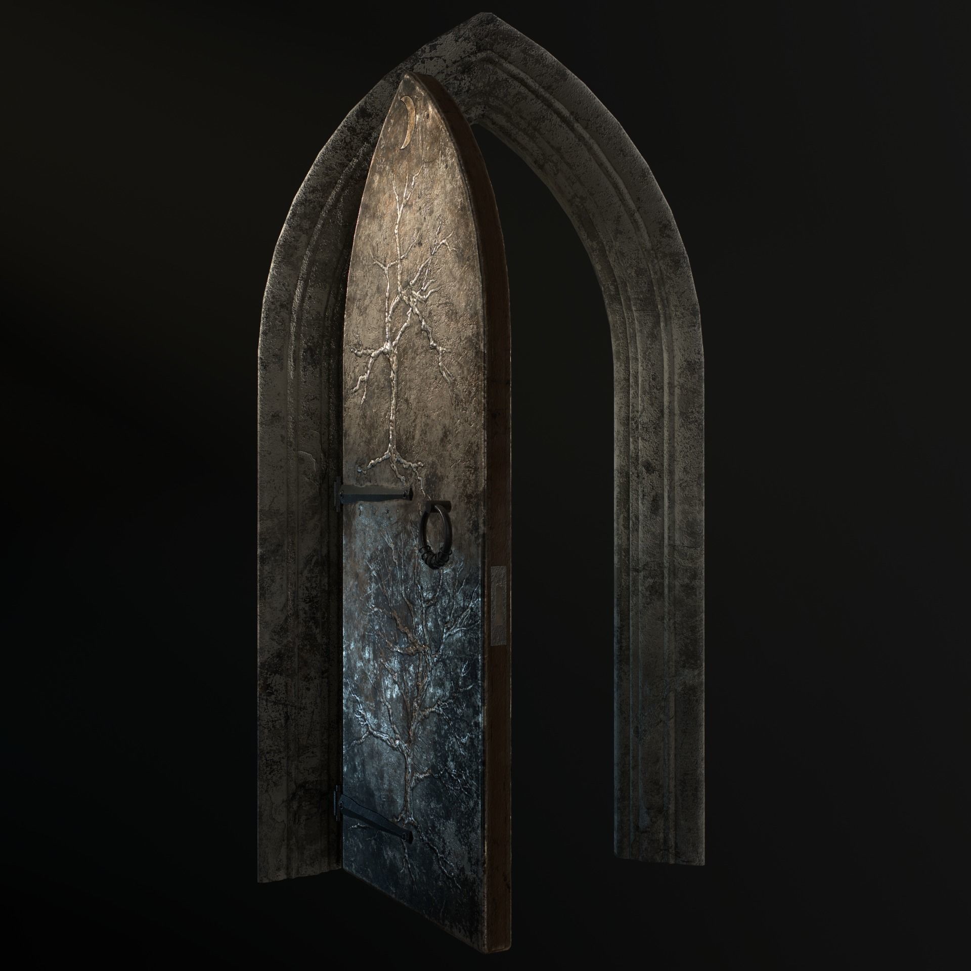 Medieval Doors 3D Model Collection_18