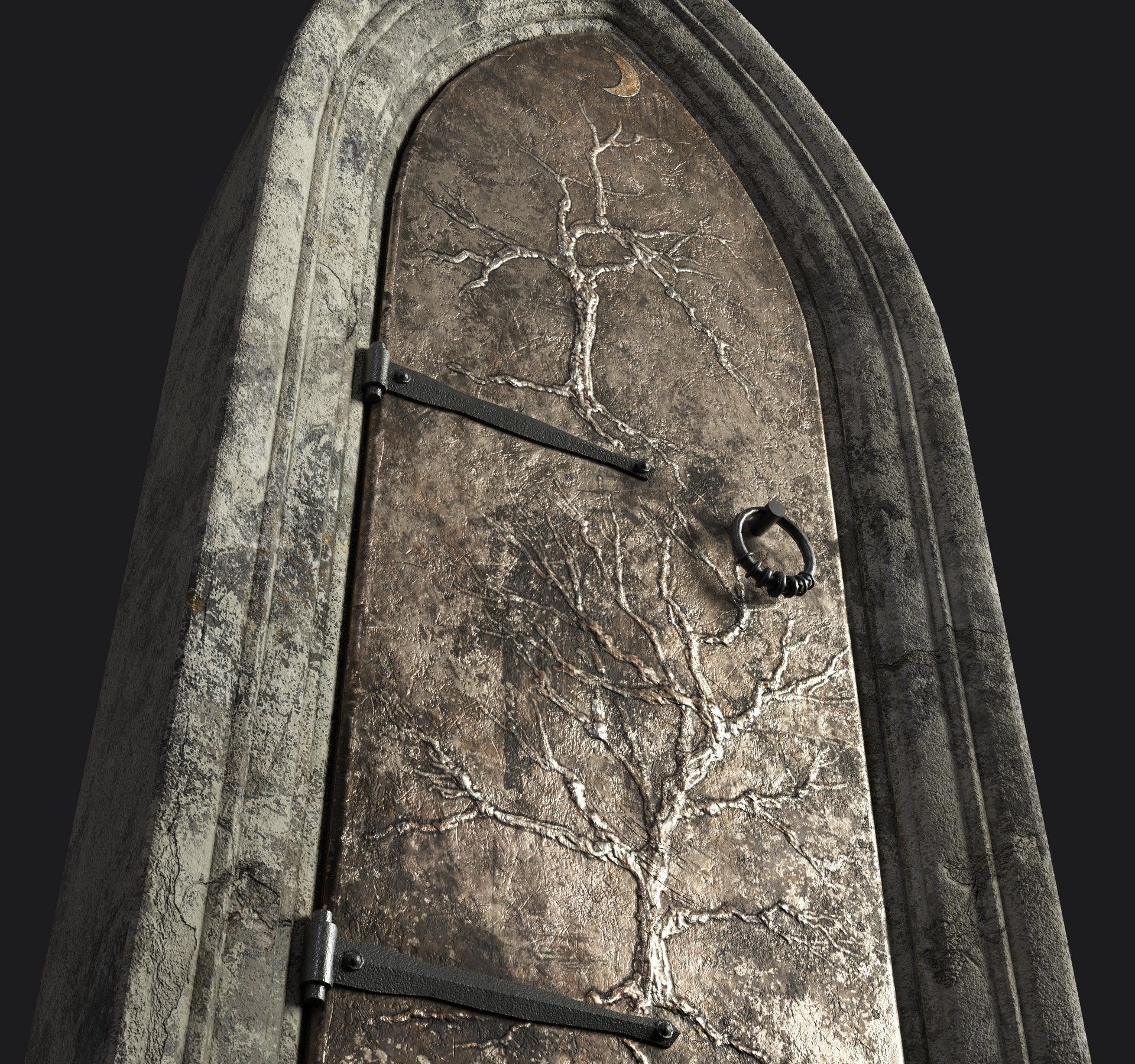 Medieval Doors 3D Model Collection_10