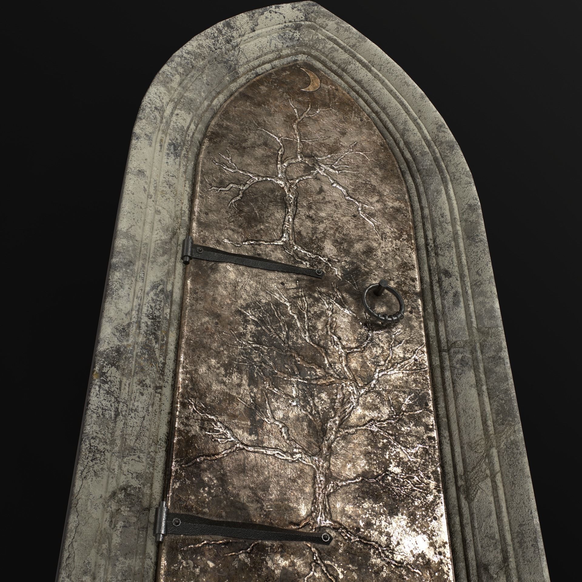 Medieval Doors 3D Model Collection_16