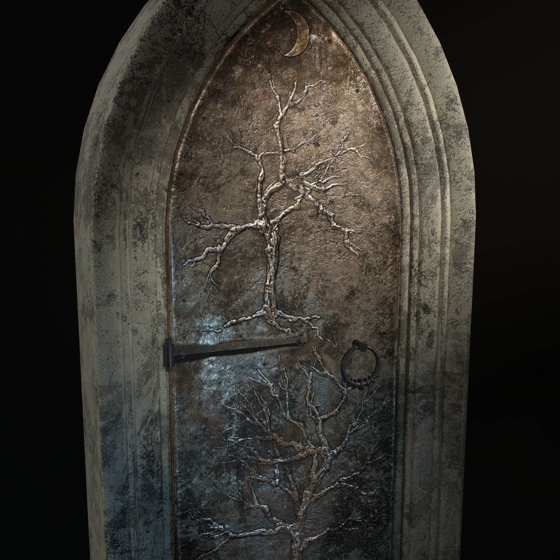 Medieval Doors 3D Model Collection_15