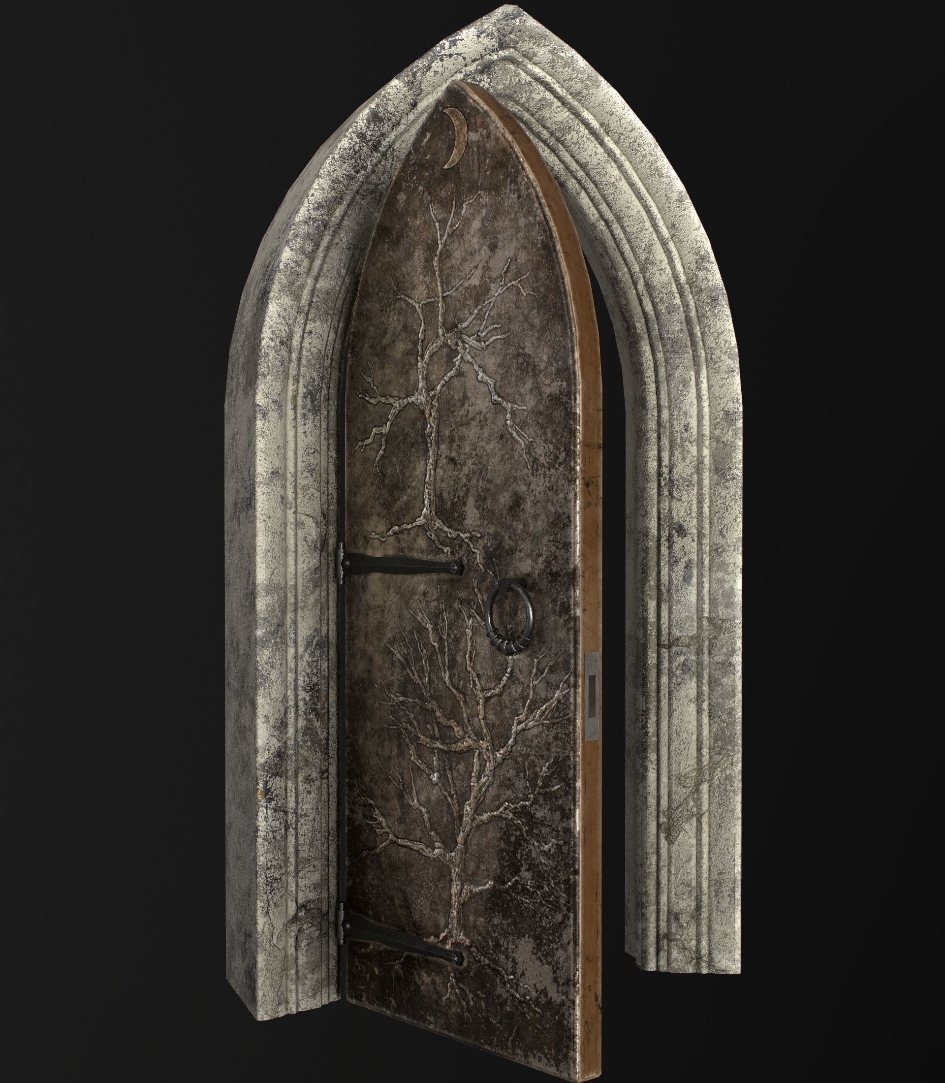 Medieval Doors 3D Model Collection_31