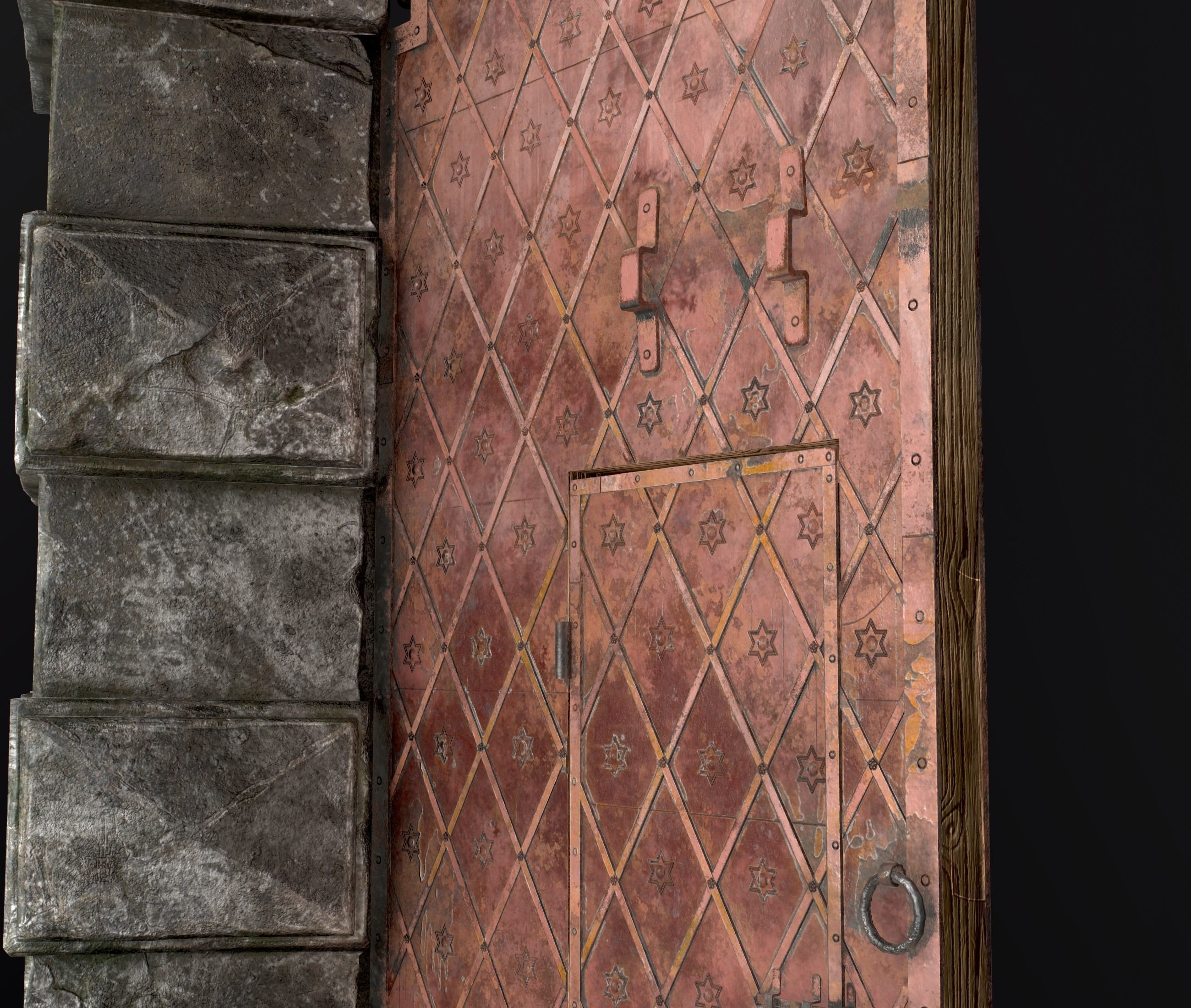 Medieval Doors 3D Model Collection_20