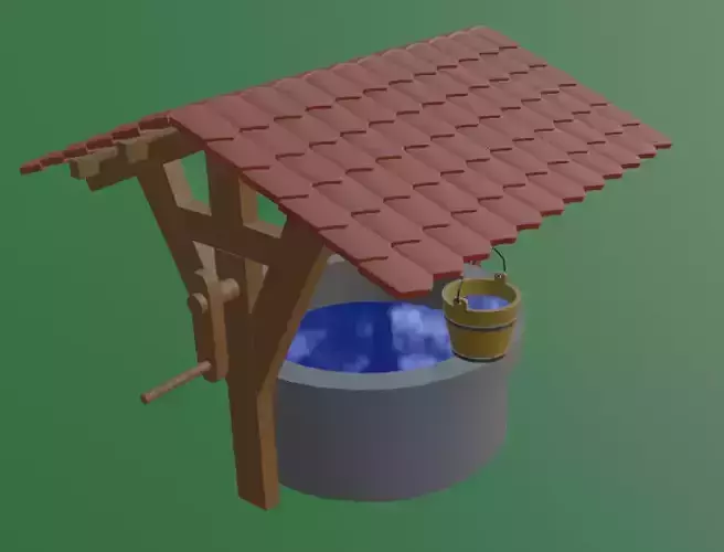 old Well with bucket