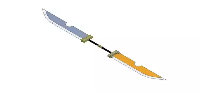 Double bladed sword