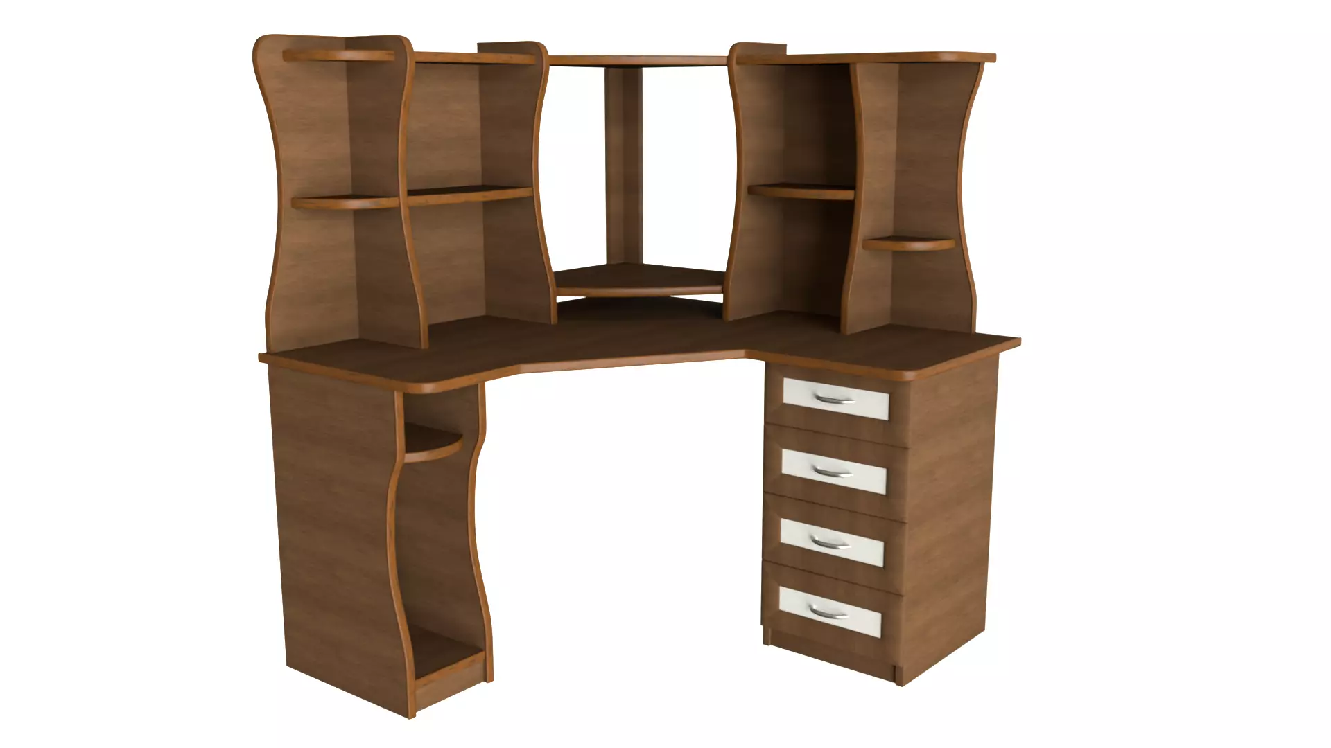 computer table 3D model