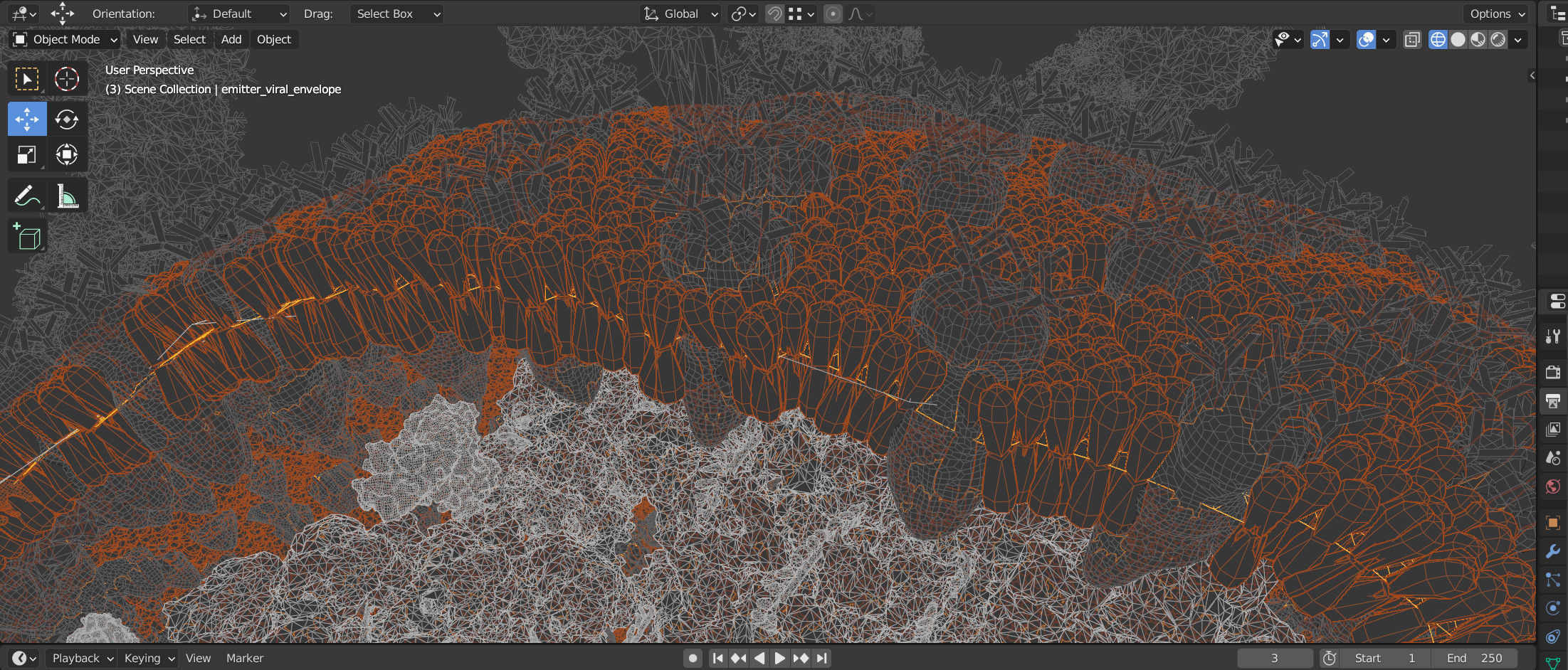 Corona Virus - scientifically accurate 3d model 3D model_13