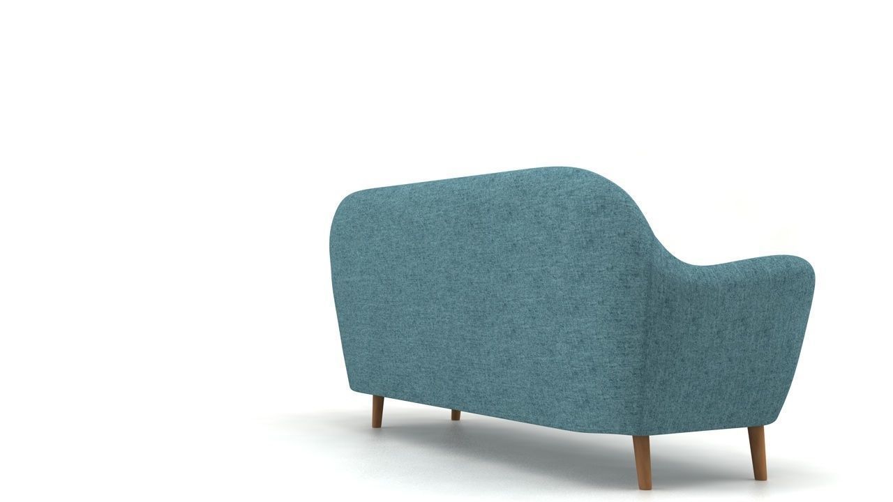 Calla Sofa Low-poly 3D model_9