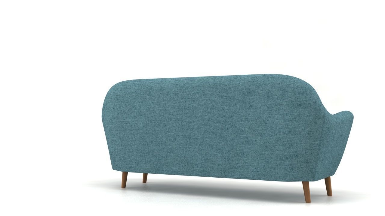 Calla Sofa Low-poly 3D model_8