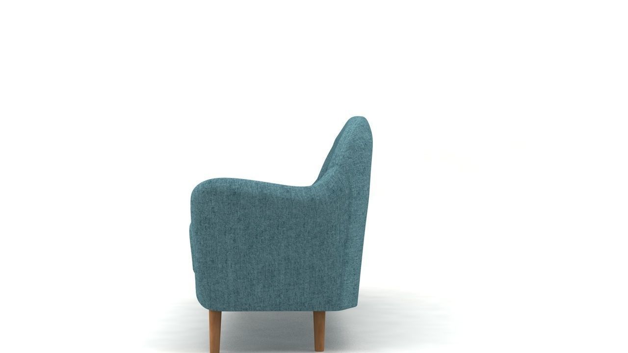 Calla Sofa Low-poly 3D model_4