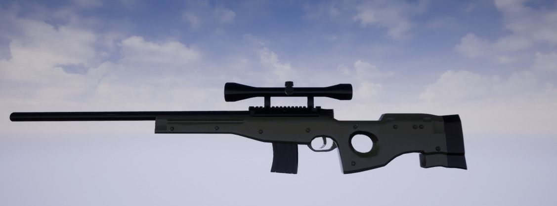 weapon pack 10 in 1  Low-poly 3D model_4