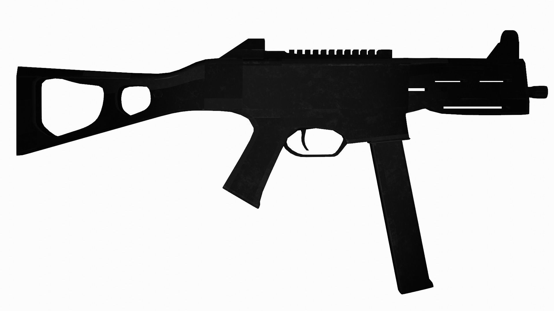 weapon pack 10 in 1  Low-poly 3D model_9