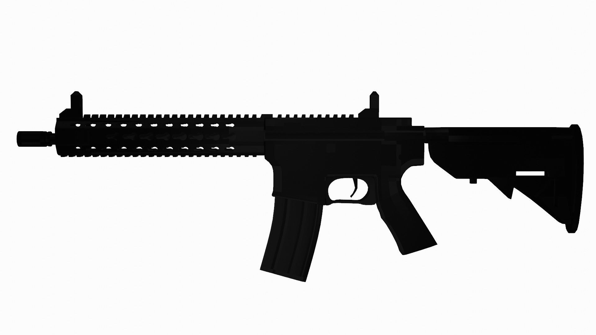 weapon pack 10 in 1  Low-poly 3D model_3