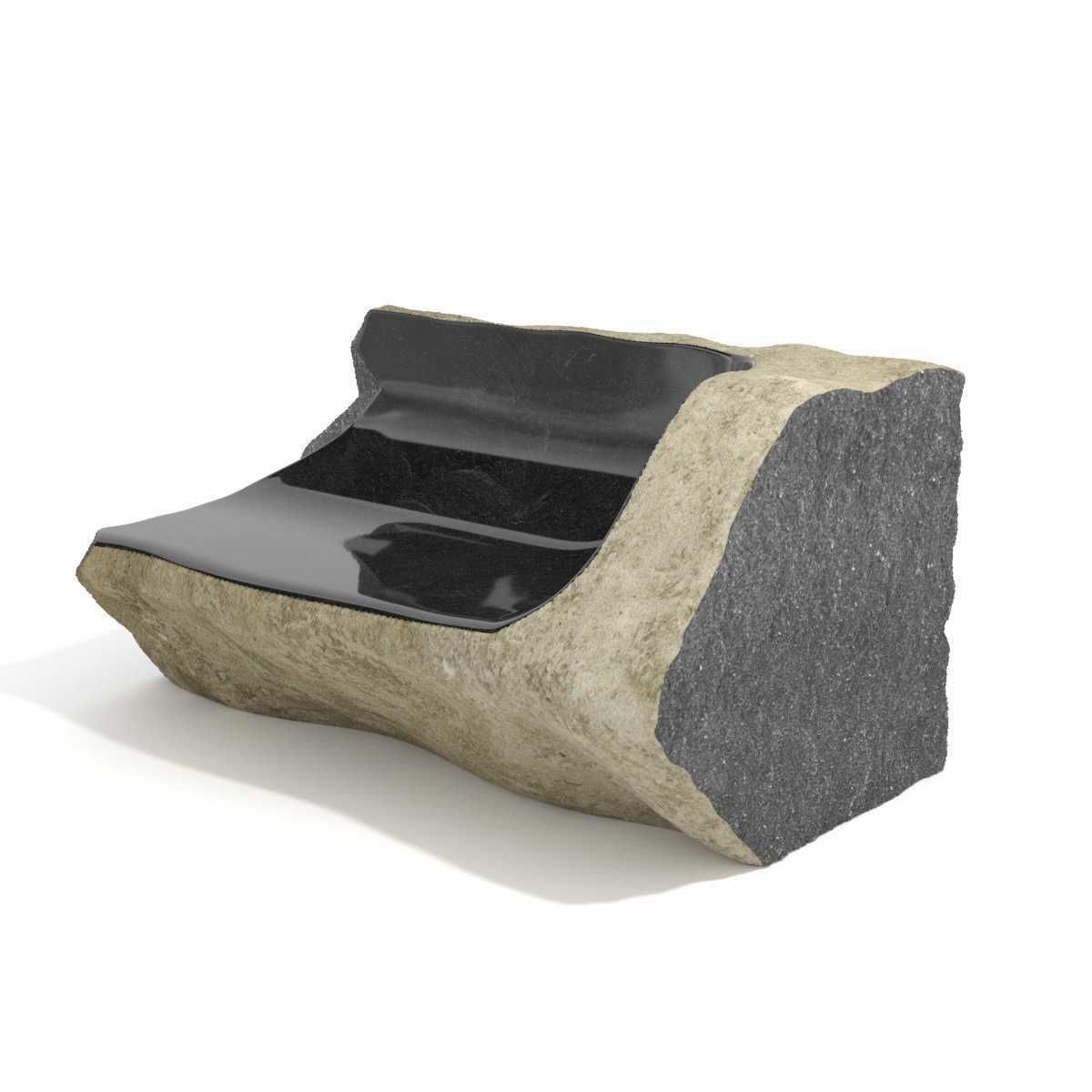 Choi Byung Hoon afterimage of beginning basalt sofa bench 3D model_2