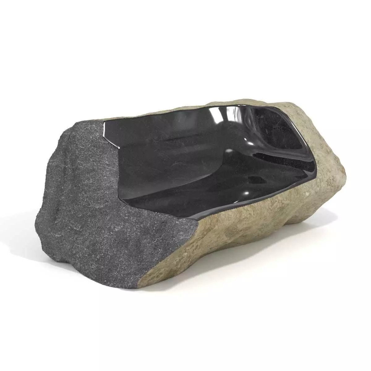 Choi Byung Hoon afterimage of beginning basalt sofa bench 3D model_0