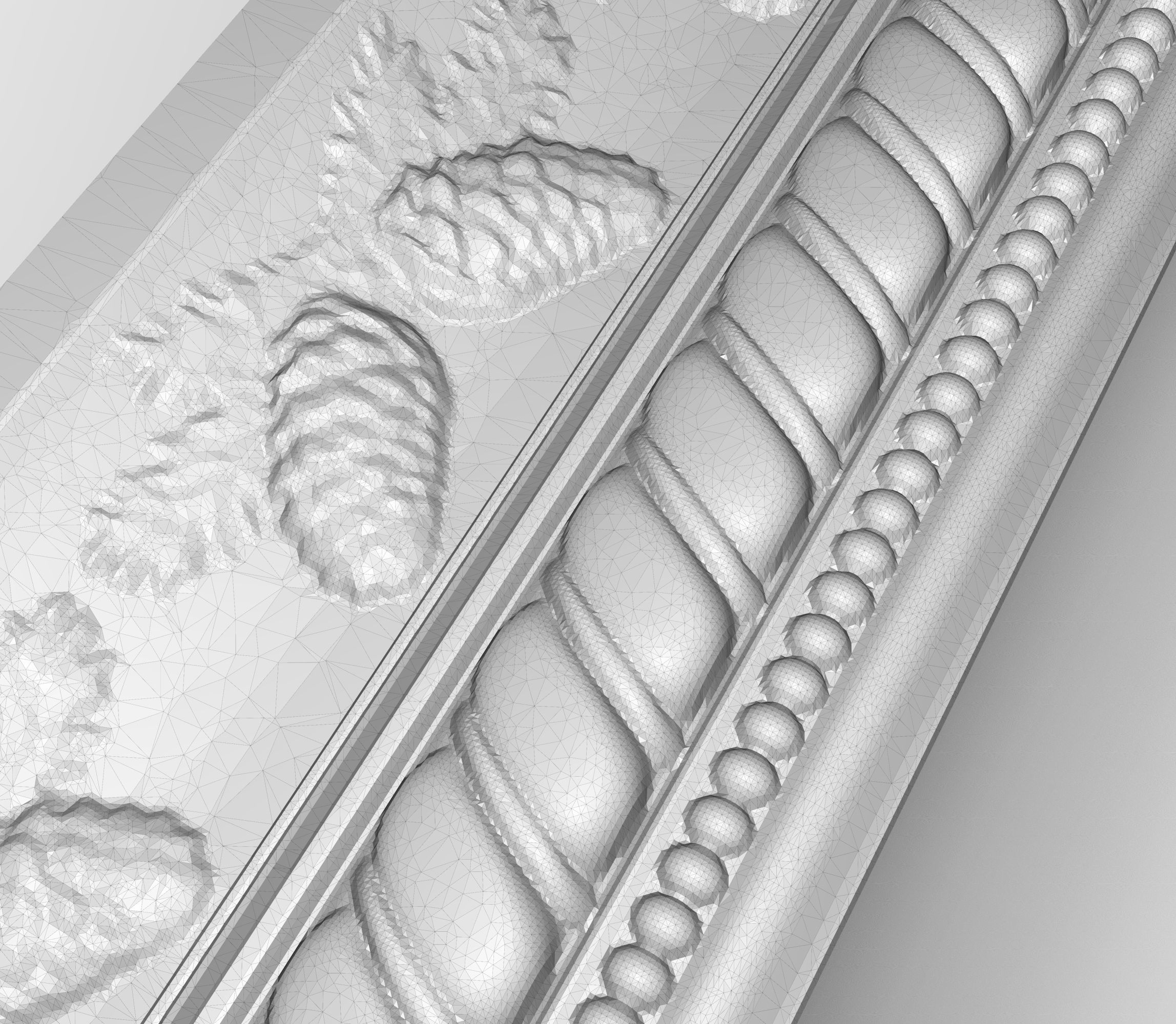 Carved Picture Frame 3D model_7