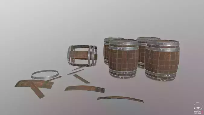 wooden Barrels
