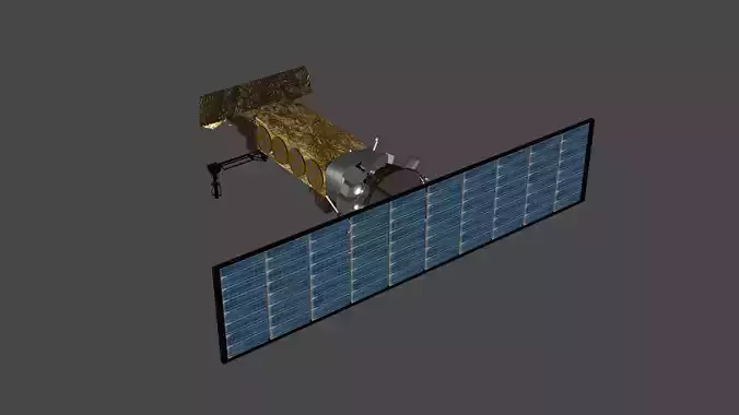 NOAA-15 Weather Satellite Free 3D model