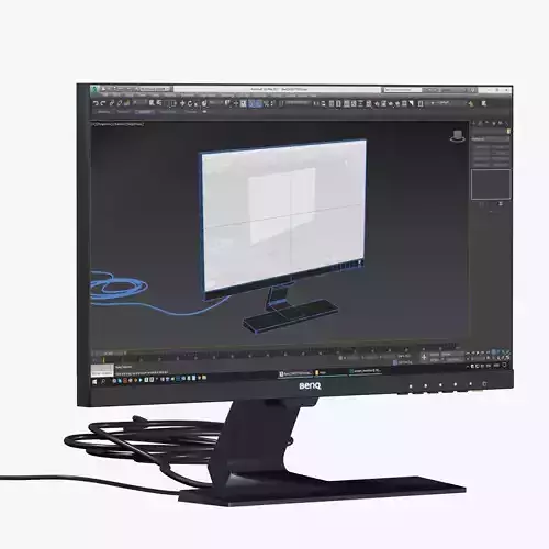 Monitor BenQ 3D model