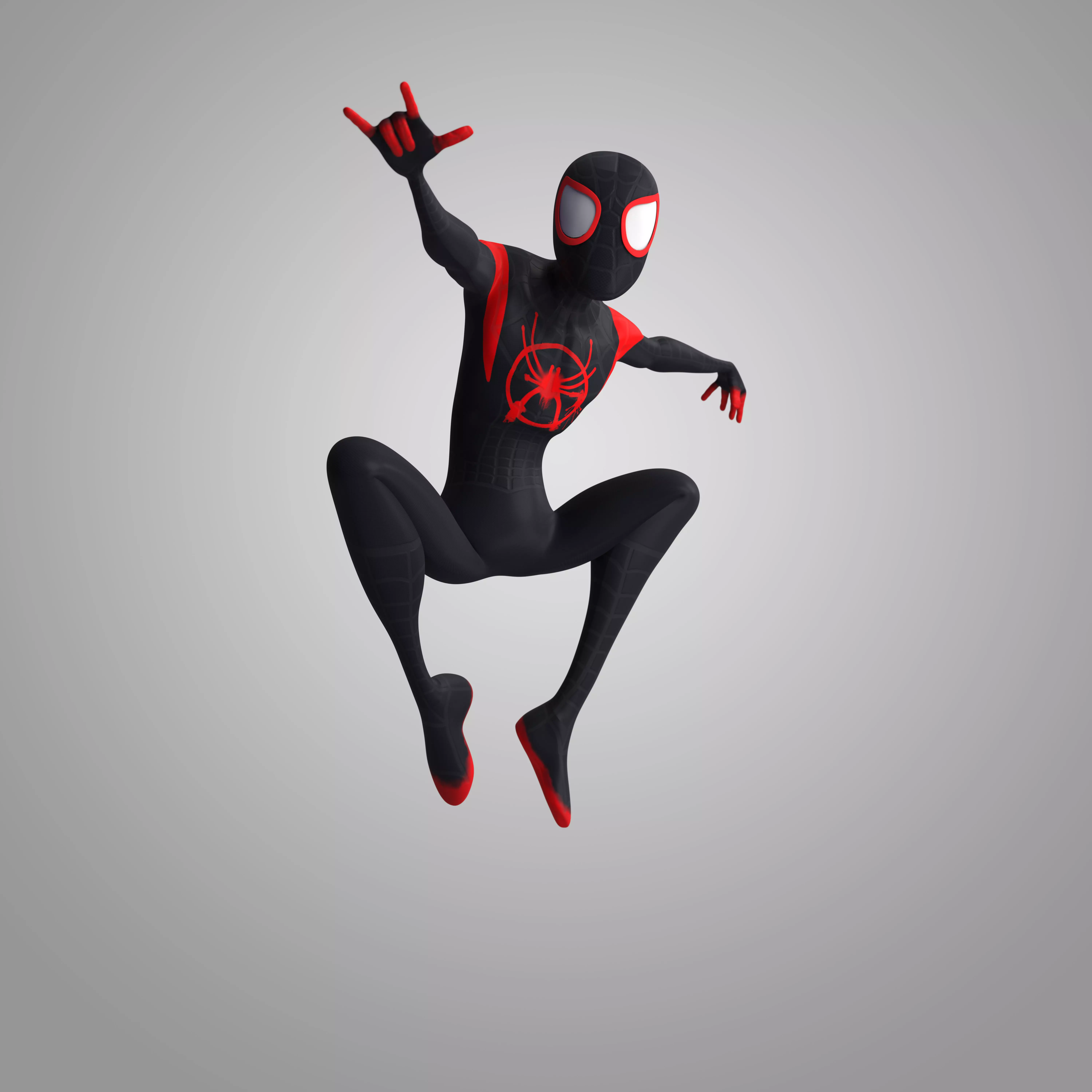 Miles Morales Fan Art 3D print model_0