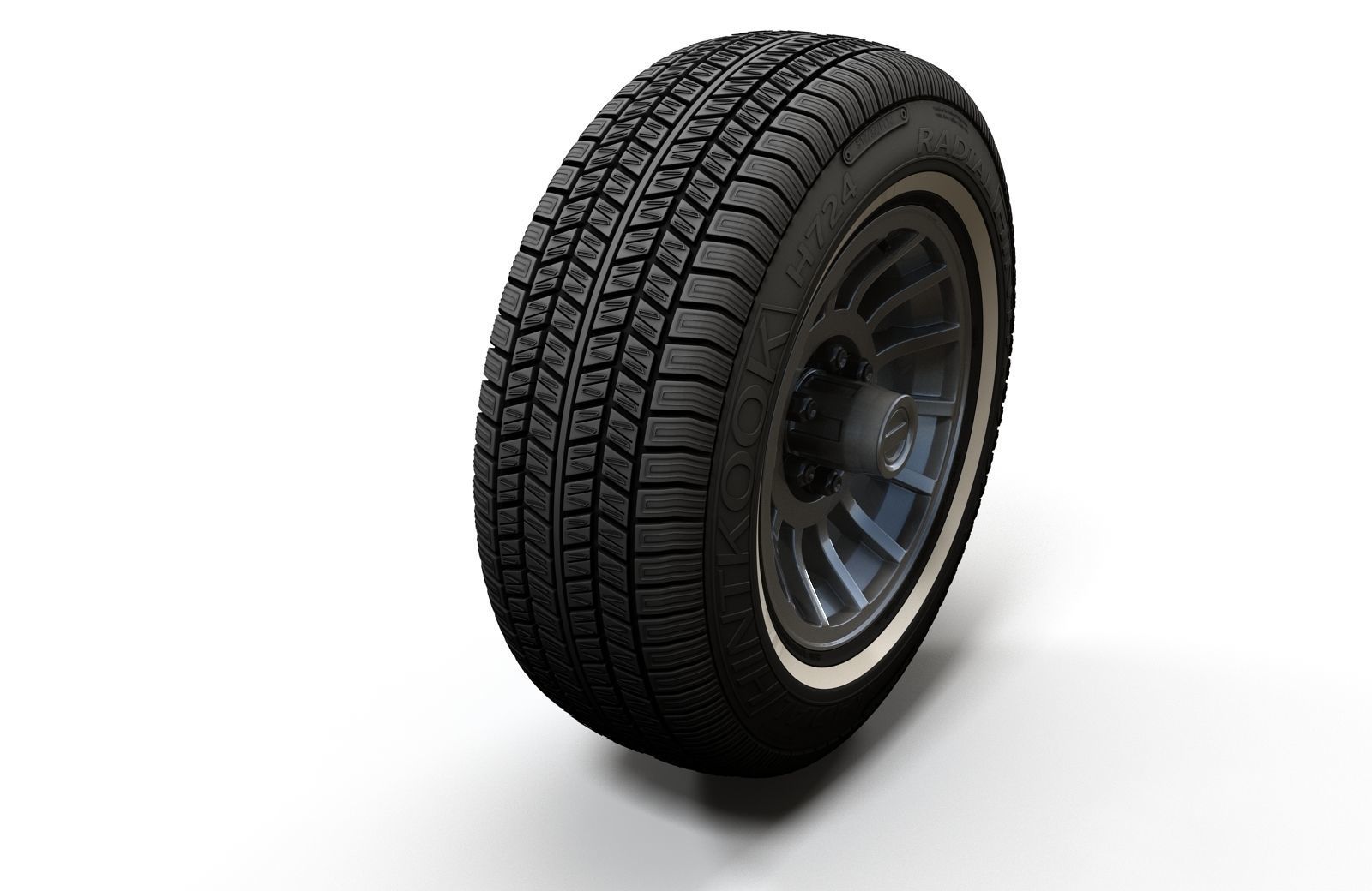 Jeep highpoly wheel 3D model_3