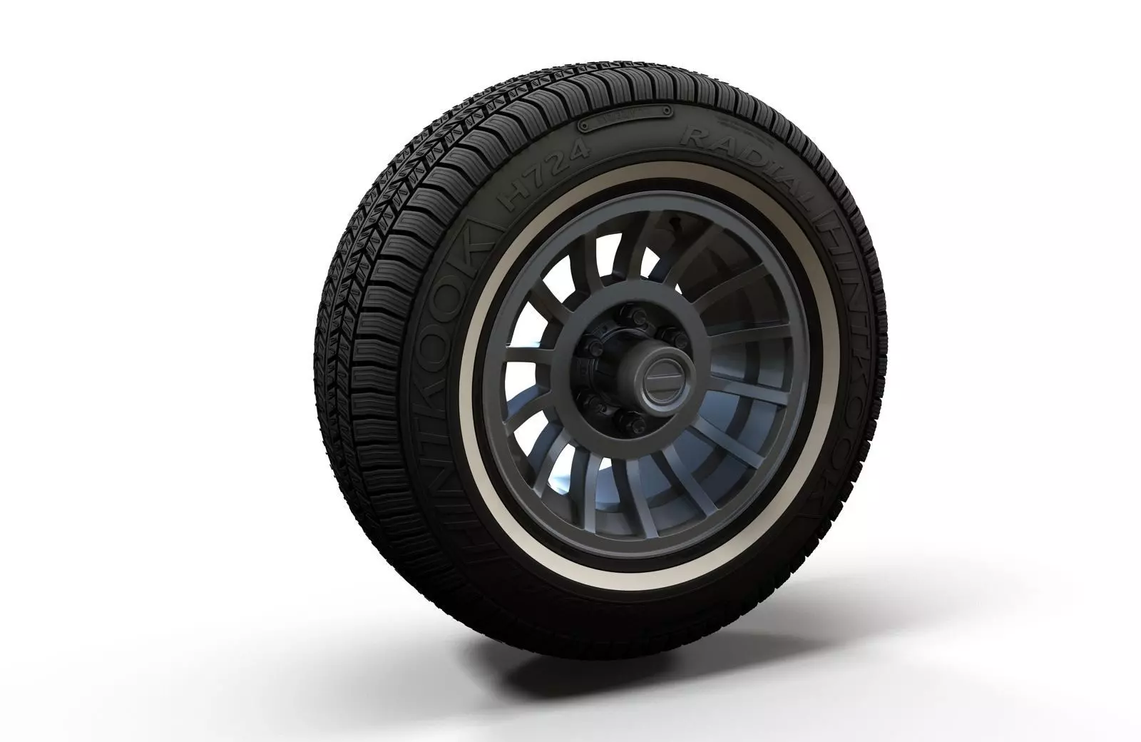 Jeep highpoly wheel 3D model_0