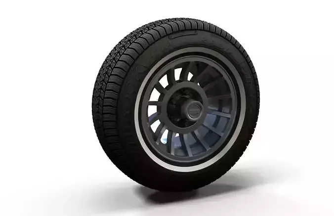 Jeep highpoly wheel