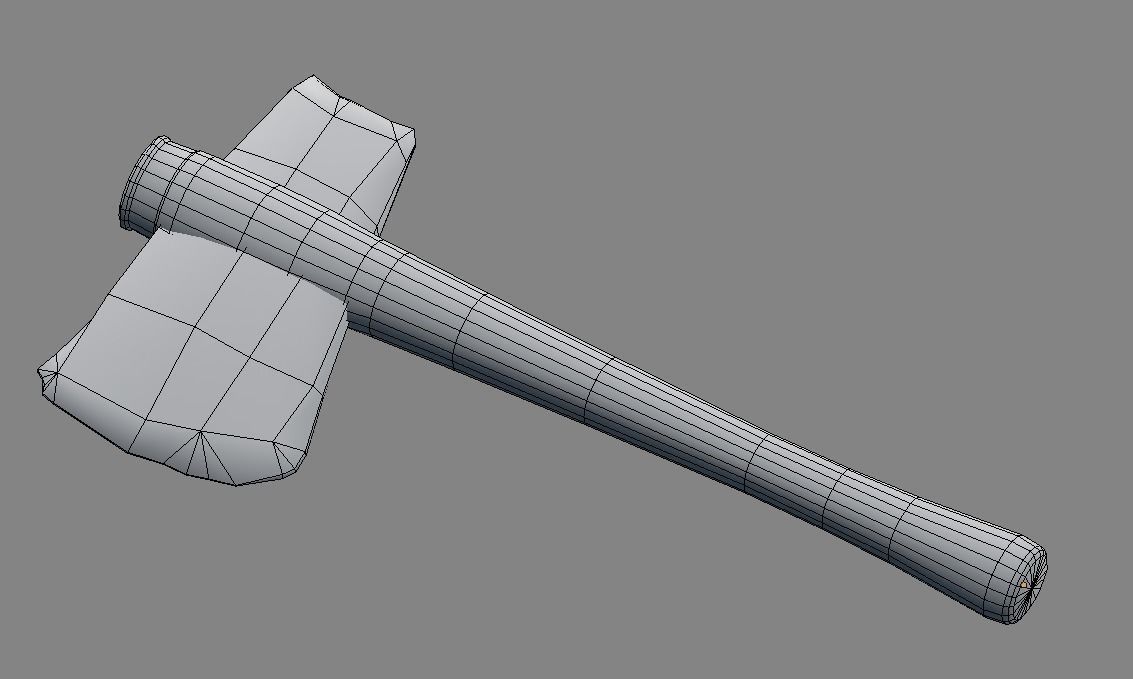 Aztec Weapon Pack Low-poly 3D model_13