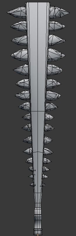 Aztec Weapon Pack Low-poly 3D model_12