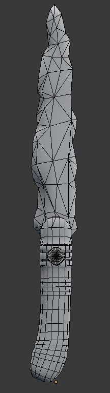 Aztec Weapon Pack Low-poly 3D model_16