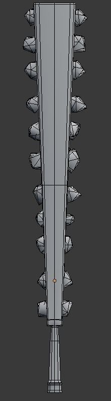 Aztec Weapon Pack Low-poly 3D model_18