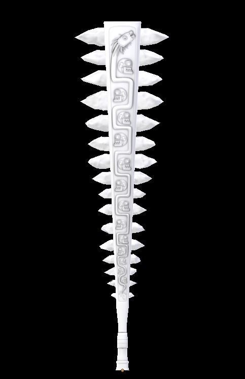 Aztec Weapon Pack Low-poly 3D model_9