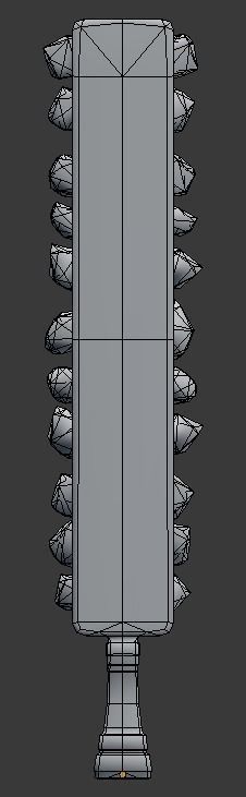 Aztec Weapon Pack Low-poly 3D model_15