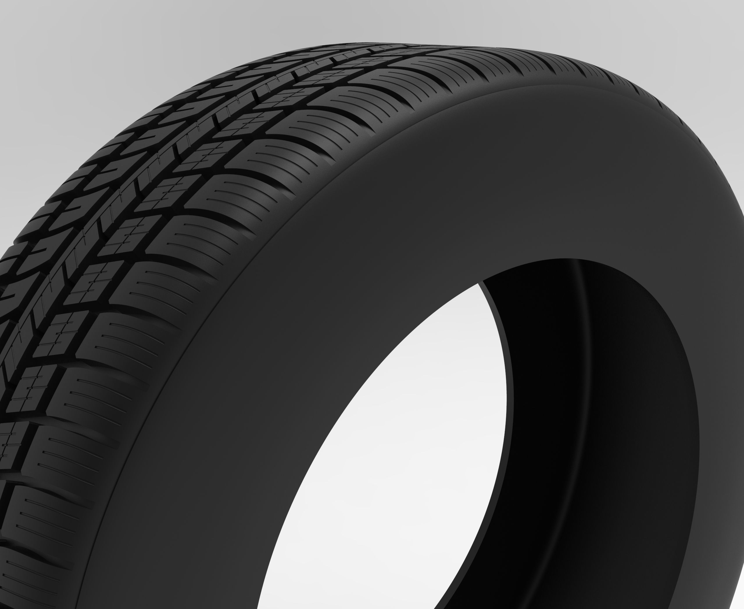 Realistic Tire tyre 3D model_6