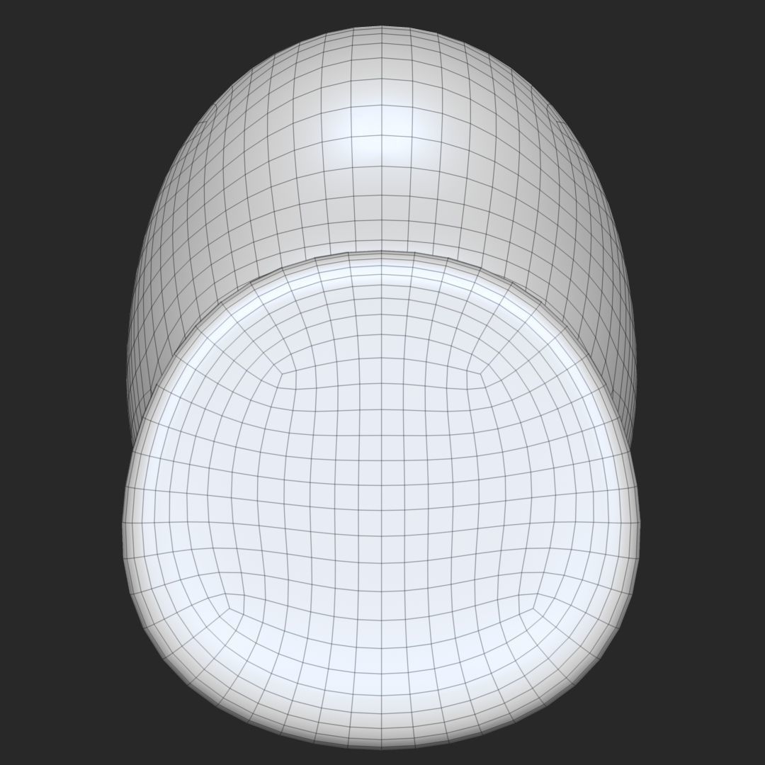 Mannequin Head 3D model_12