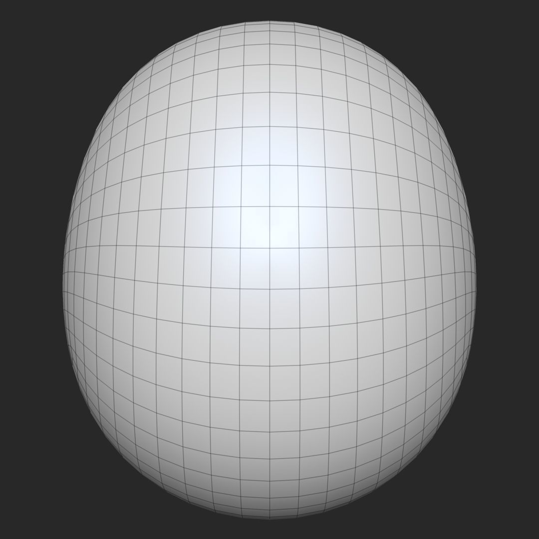 Mannequin Head 3D model_11