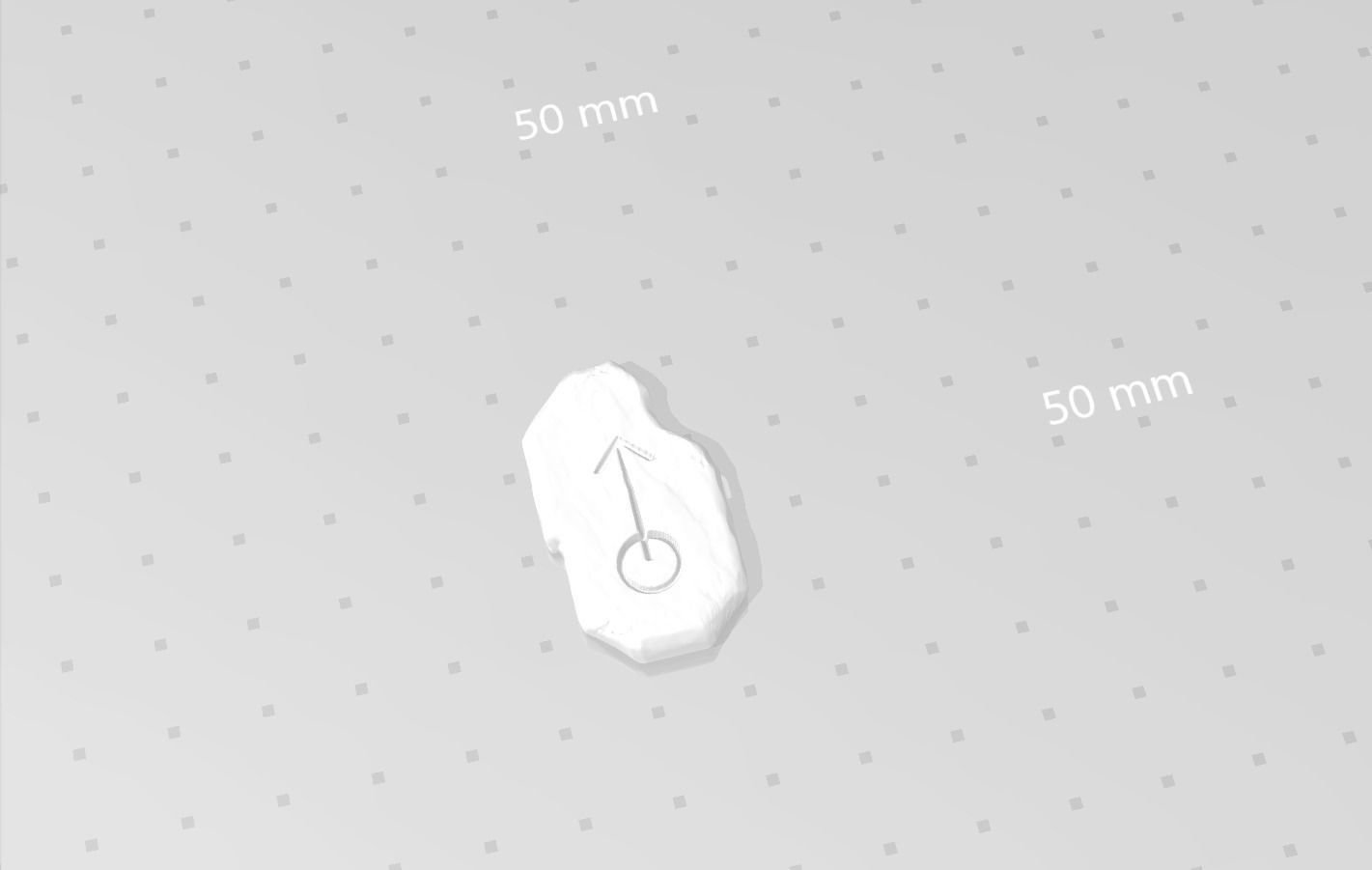 Tibia HMM Rune - CGI or Printable - 06 Variations Free 3D print model_5