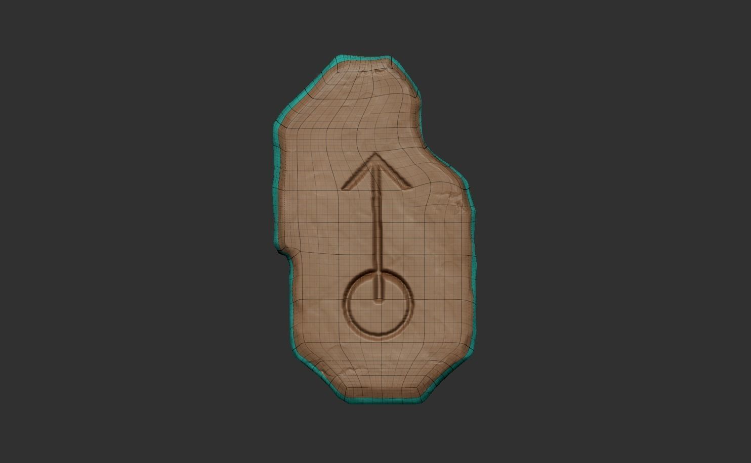 Tibia HMM Rune - CGI or Printable - 06 Variations Free 3D print model_10
