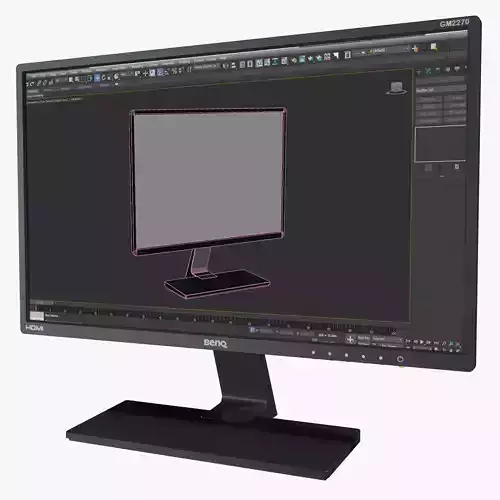 Monitor BenQ GW2270 3D model