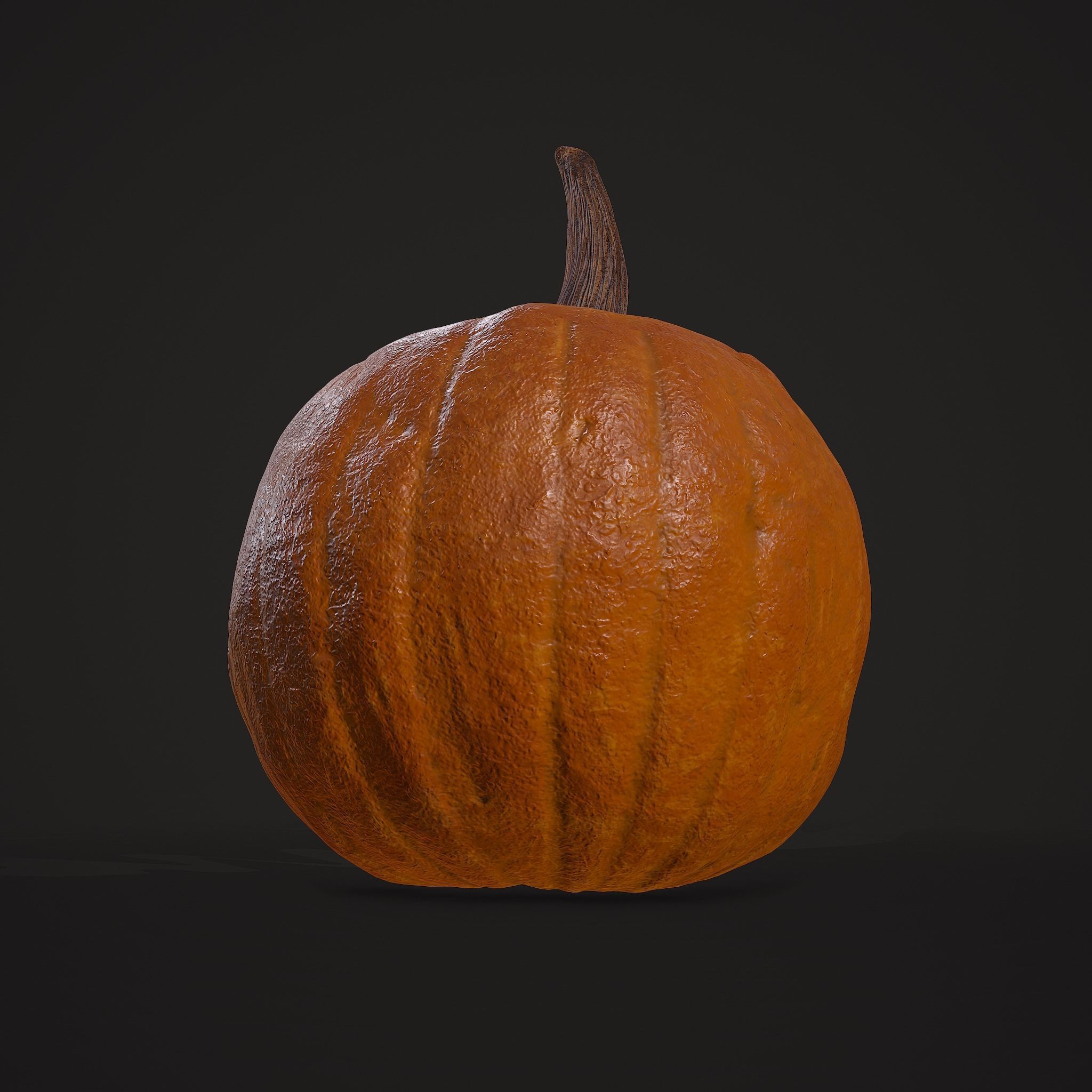 Jack-o-lantern Sinister Smile 3D model_14