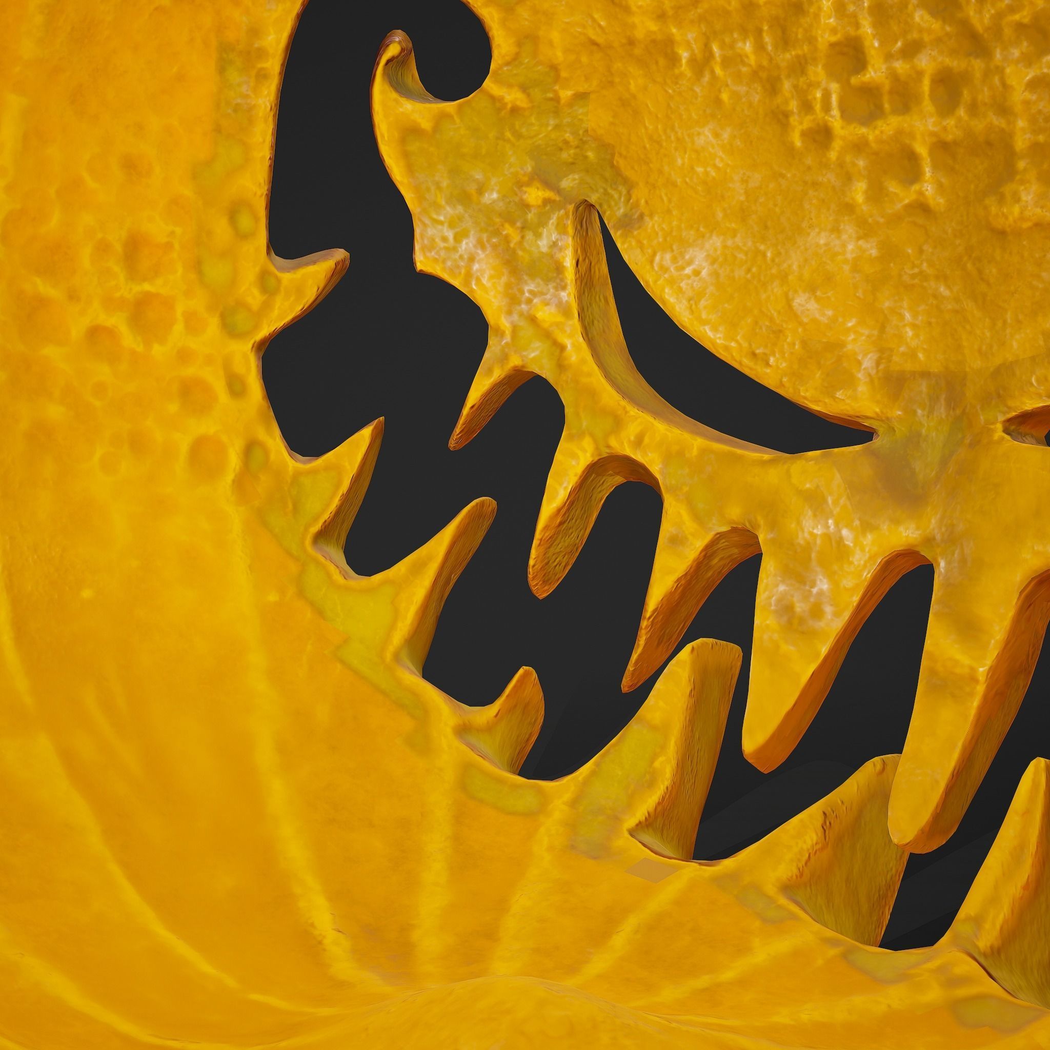 Jack-o-lantern Sinister Smile 3D model_33